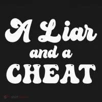 Cheater A Liar And A Cheat Cheater Toddler Hoodie thumb 2