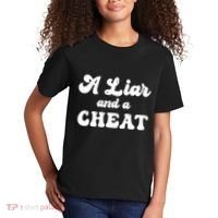 Cheater A Liar And A Cheat Cheater Kids T-Shirt thumb 2
