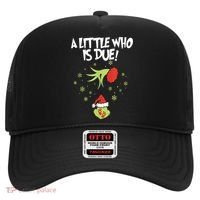 Christmas A Little Who Is Due Pregnancy Announcement Funny Xmas Gift Hat thumb 0