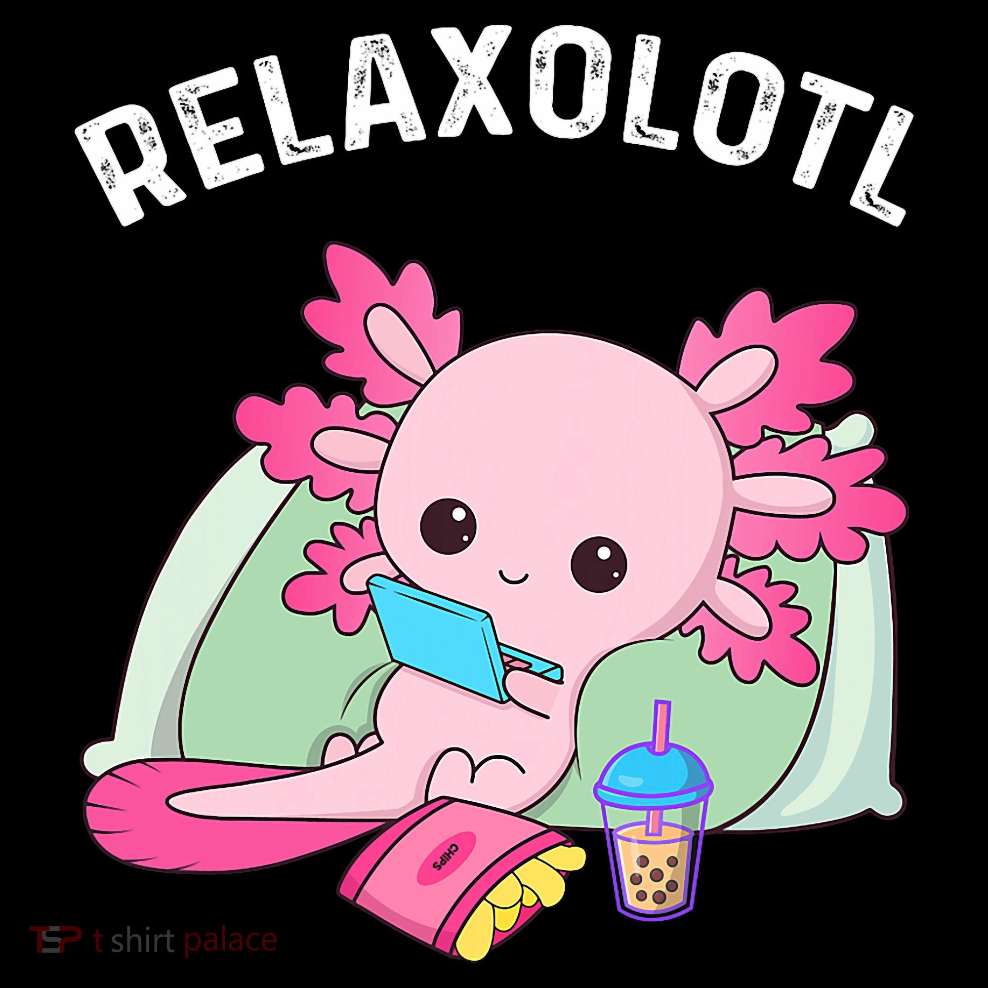 Cute Axolotl Lover Mexican Salamander Relaxolotl Coffee Mug