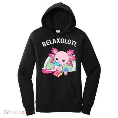 Cute Axolotl Lover Mexican Salamander Relaxolotl Women's Hoodie