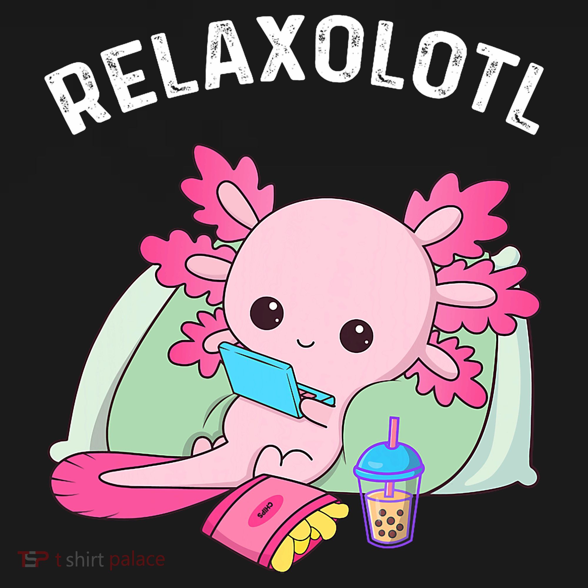 Cute Axolotl Lover Mexican Salamander Relaxolotl Women's Hoodie