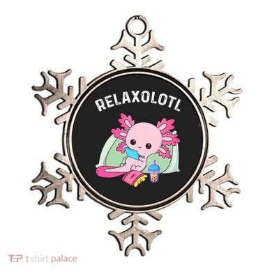Cute Axolotl Lover Mexican Salamander Relaxolotl Ornament