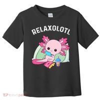 Cute Axolotl Lover Mexican Salamander Relaxolotl Toddler T-Shirt thumb 0