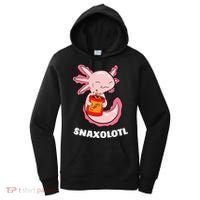Cute Axolotl Lover Snaxolotl Kawaii Axolotl Food Sweets  Women's Hoodie thumb 0