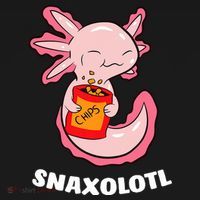 Cute Axolotl Lover Snaxolotl Kawaii Axolotl Food Sweets  Women's Tank Top thumb 5