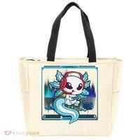 Cute Axolotl Lover Gamesalotl Gaming Axolotl Tote Bag thumb 0