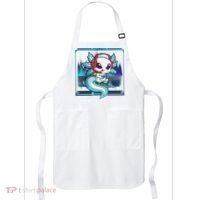 Cute Axolotl Lover Gamesalotl Gaming Axolotl Apron thumb 0