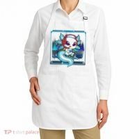 Cute Axolotl Lover Gamesalotl Gaming Axolotl Apron thumb 2