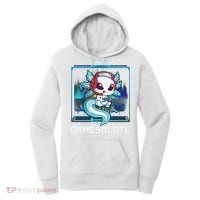 Cute Axolotl Lover Gamesalotl Gaming Axolotl Women's Hoodie thumb 0