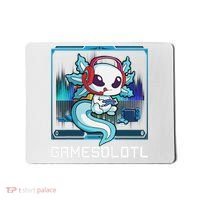 Cute Axolotl Lover Gamesalotl Gaming Axolotl Mousepad thumb 0
