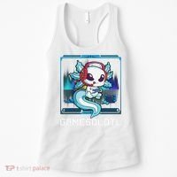 Cute Axolotl Lover Gamesalotl Gaming Axolotl Women's Tank Top thumb 0