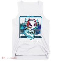 Cute Axolotl Lover Gamesalotl Gaming Axolotl Tank Top thumb 0