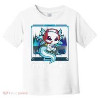 Cute Axolotl Lover Gamesalotl Gaming Axolotl Toddler T-Shirt thumb 0
