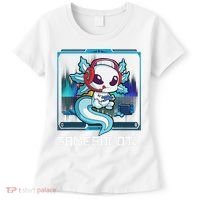 Cute Axolotl Lover Gamesalotl Gaming Axolotl Women's T-Shirt thumb 0