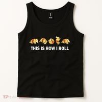 Cute Armadillo Lover This Is How I Roll Armadillo Tank Top thumb 2