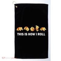 Cute Armadillo Lover This Is How I Roll Armadillo Golf Towel thumb 0