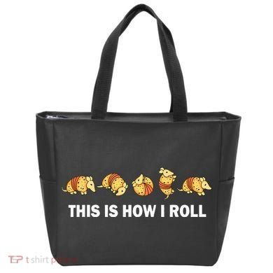 Cute Armadillo Lover This Is How I Roll Armadillo Tote Bag