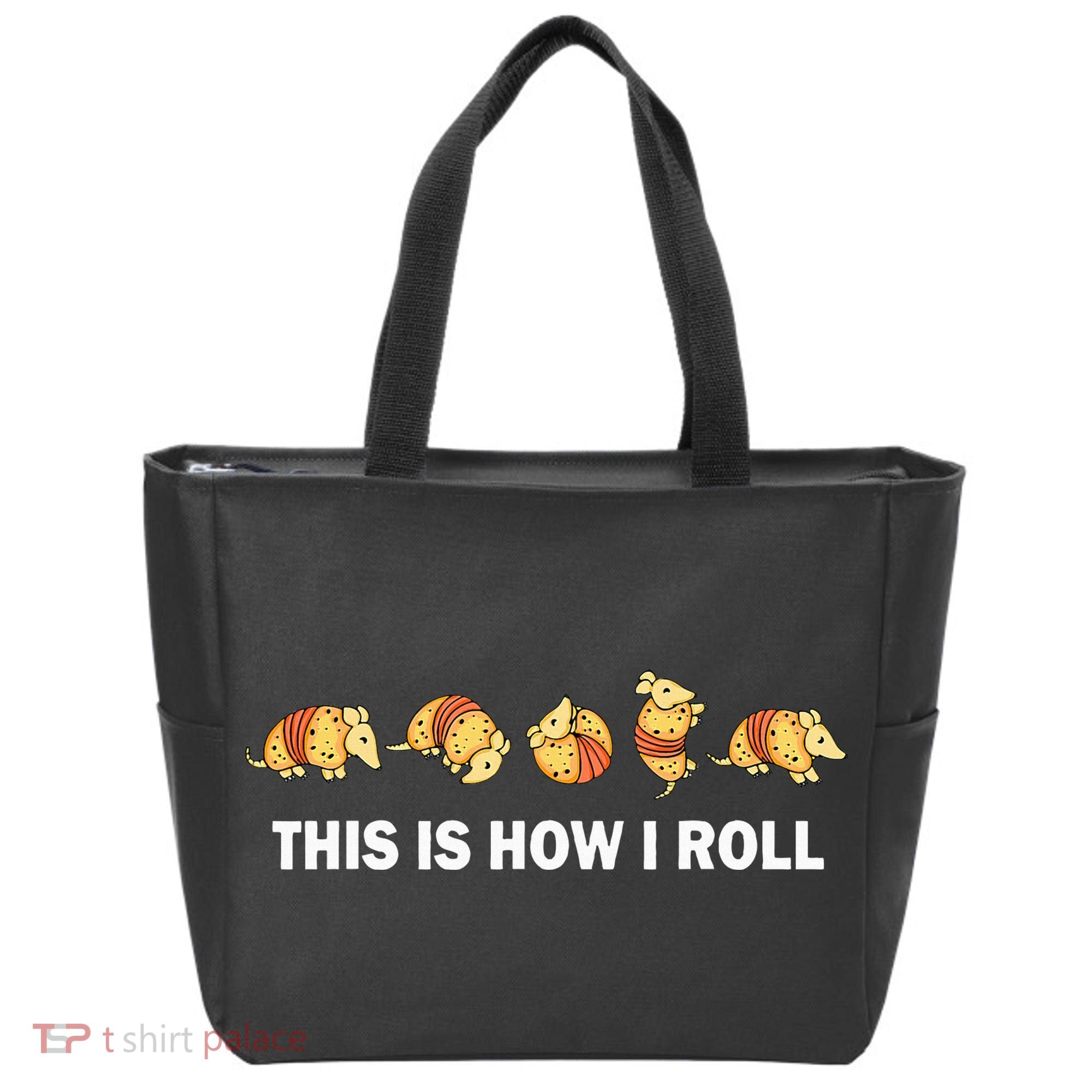 Cute Armadillo Lover This Is How I Roll Armadillo Tote Bag