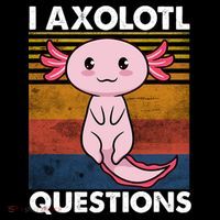 Cute Axolotl Lover Funny I Axolotl Questions Coffee Mug thumb 5