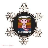 Cute Axolotl Lover Funny I Axolotl Questions Ornament thumb 0