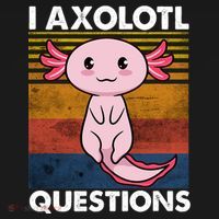 Cute Axolotl Lover Funny I Axolotl Questions Ornament thumb 1