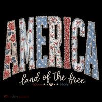 Cute America Land Of The Free Patchwork Varsity Style Coffee Mug thumb 5