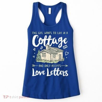  Cottage And Love Letters  Women's Tank Top