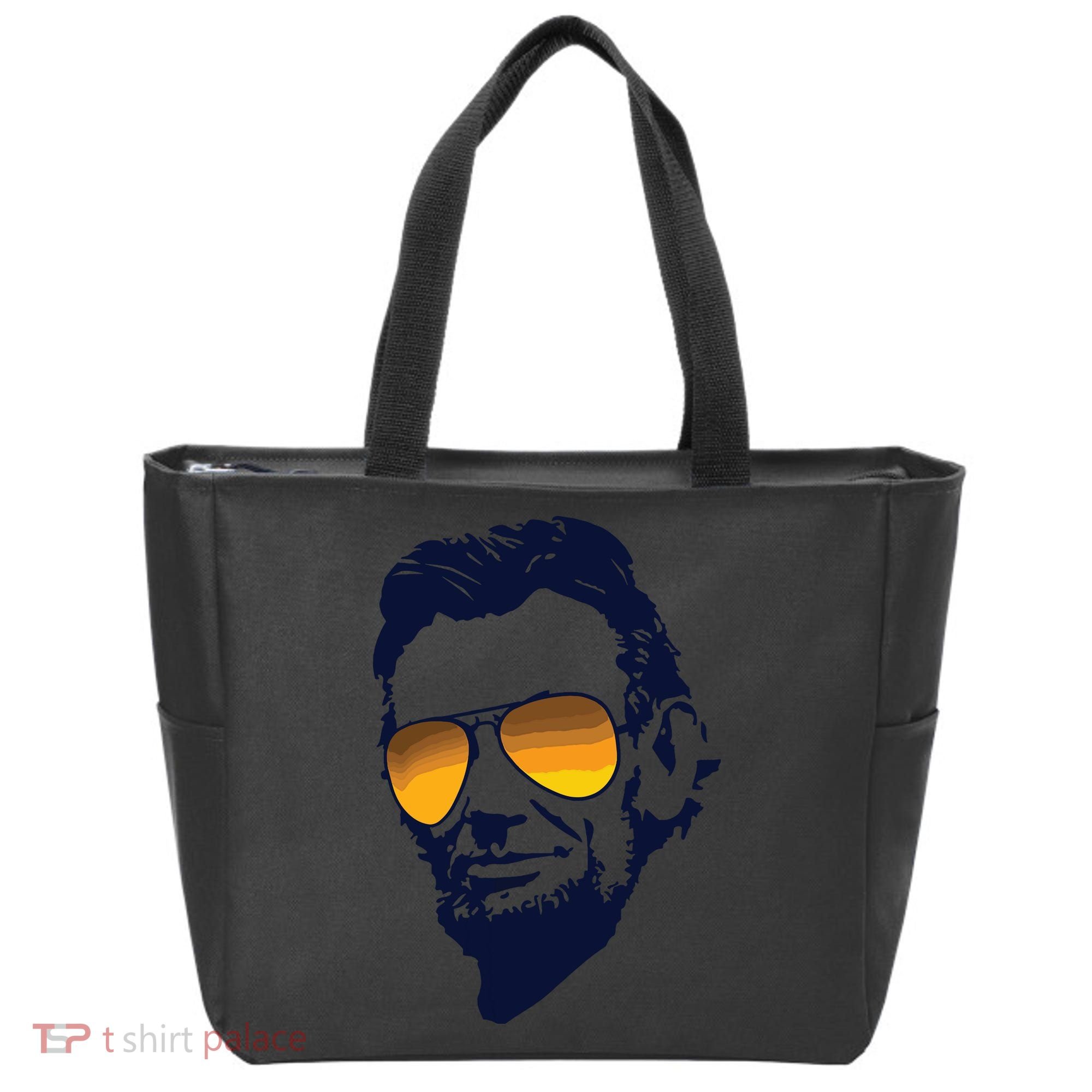 Cool Abraham Lincoln Honest Abe In Sunglasses Graphic Tote Bag