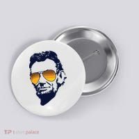 Cool Abraham Lincoln Honest Abe In Sunglasses Graphic Button thumb 0