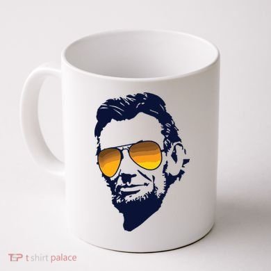 Cool Abraham Lincoln Honest Abe In Sunglasses Graphic Coffee Mug