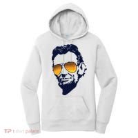 Cool Abraham Lincoln Honest Abe In Sunglasses Graphic Women's Hoodie thumb 0