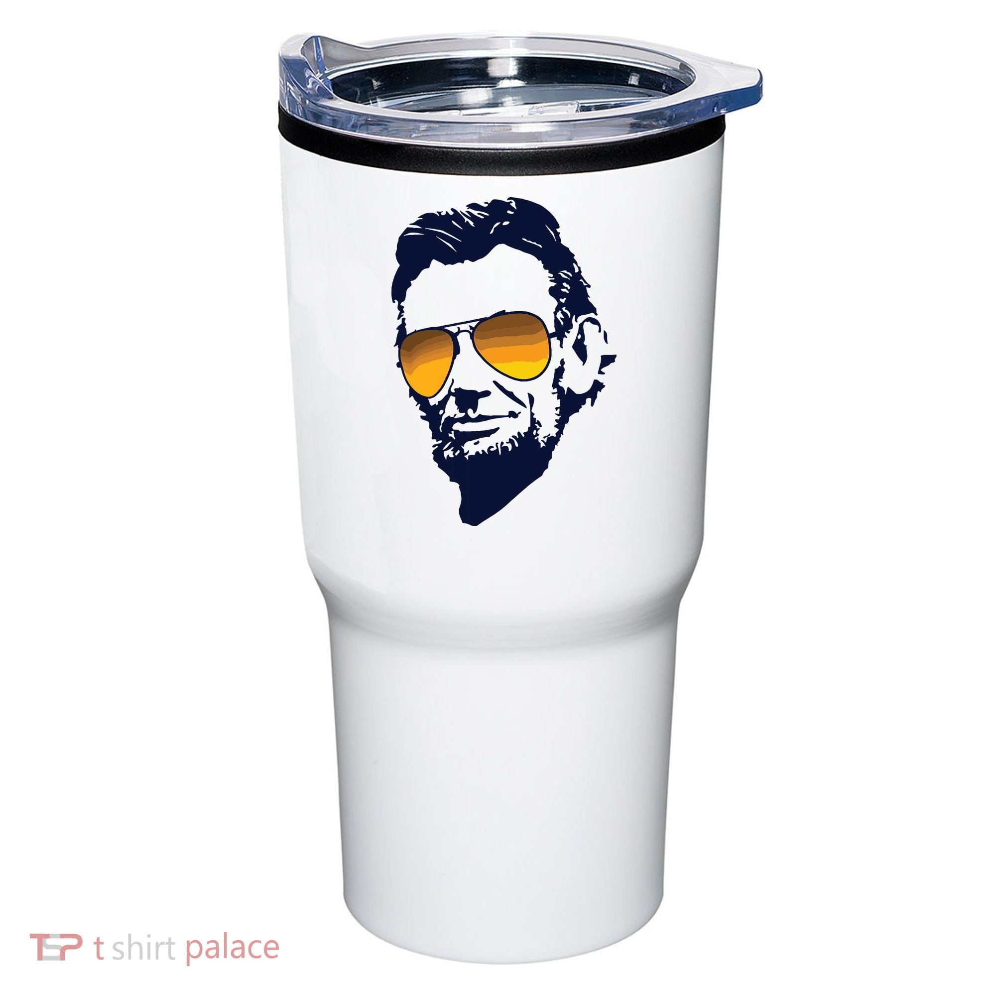 Cool Abraham Lincoln Honest Abe In Sunglasses Graphic Tumbler