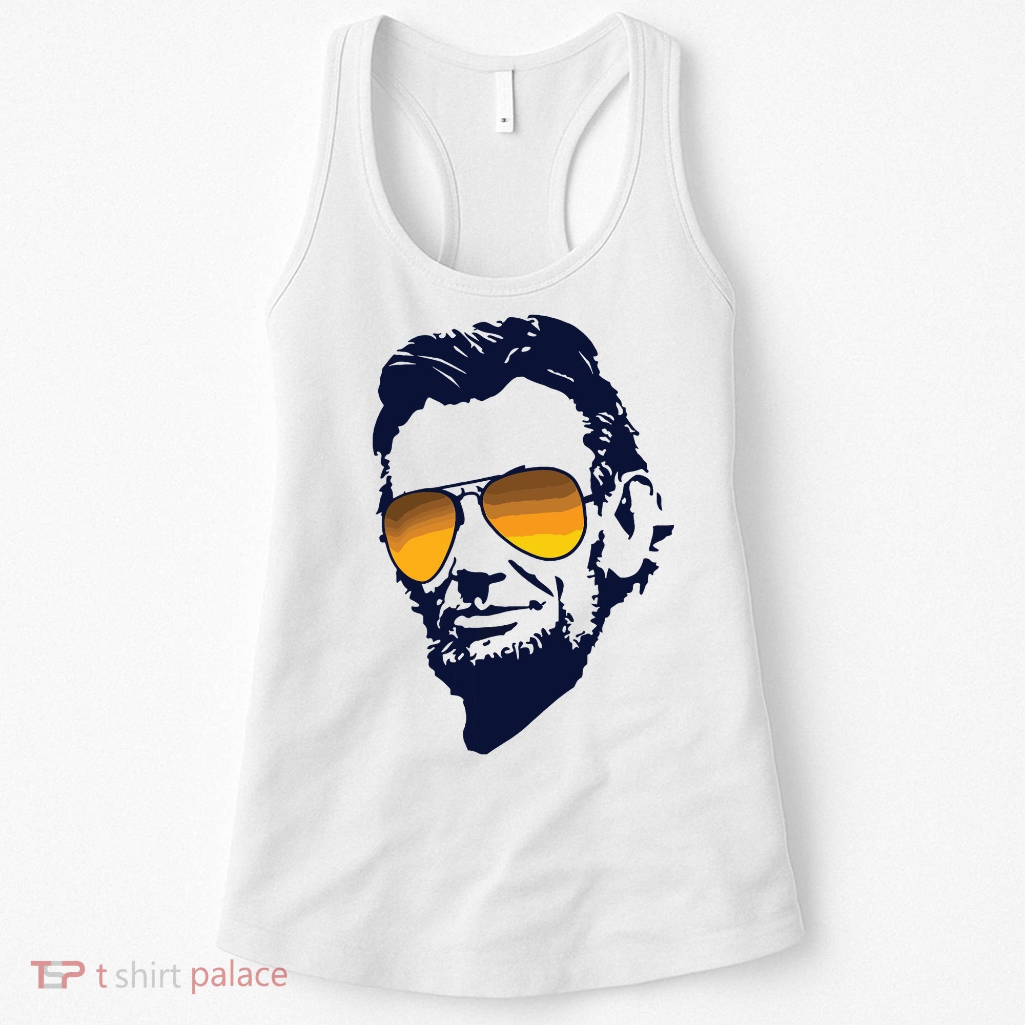 Cool Abraham Lincoln Honest Abe In Sunglasses Graphic Women's Tank Top