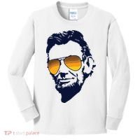 Cool Abraham Lincoln Honest Abe In Sunglasses Graphic Kids Long Sleeve Shirt thumb 0