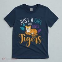Cute Animal Lover Wildlife Wo Girl Tiger T-Shirt thumb 5