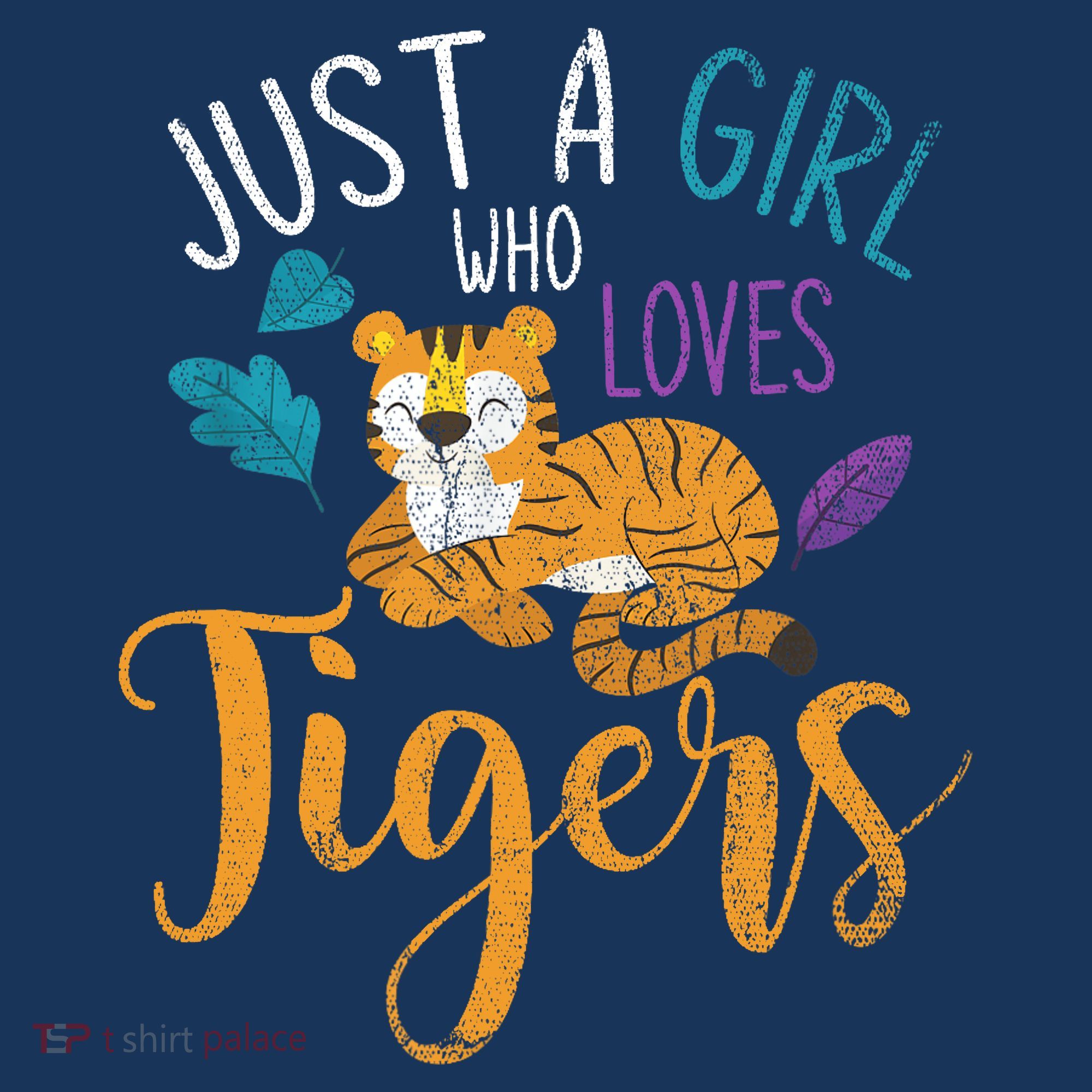 Cute Animal Lover Wildlife Wo Girl Tiger Polo