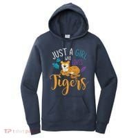Cute Animal Lover Wildlife Wo Girl Tiger Women's Hoodie thumb 0