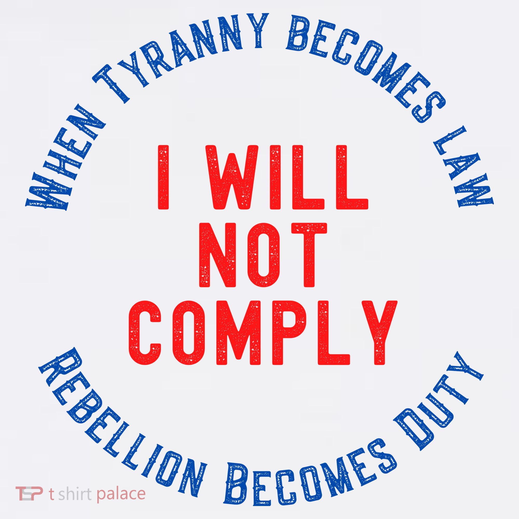 I Will Not Comply MAGA Conservative Anti Biden Apron