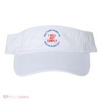 I Will Not Comply MAGA Conservative Anti Biden Visor thumb 0