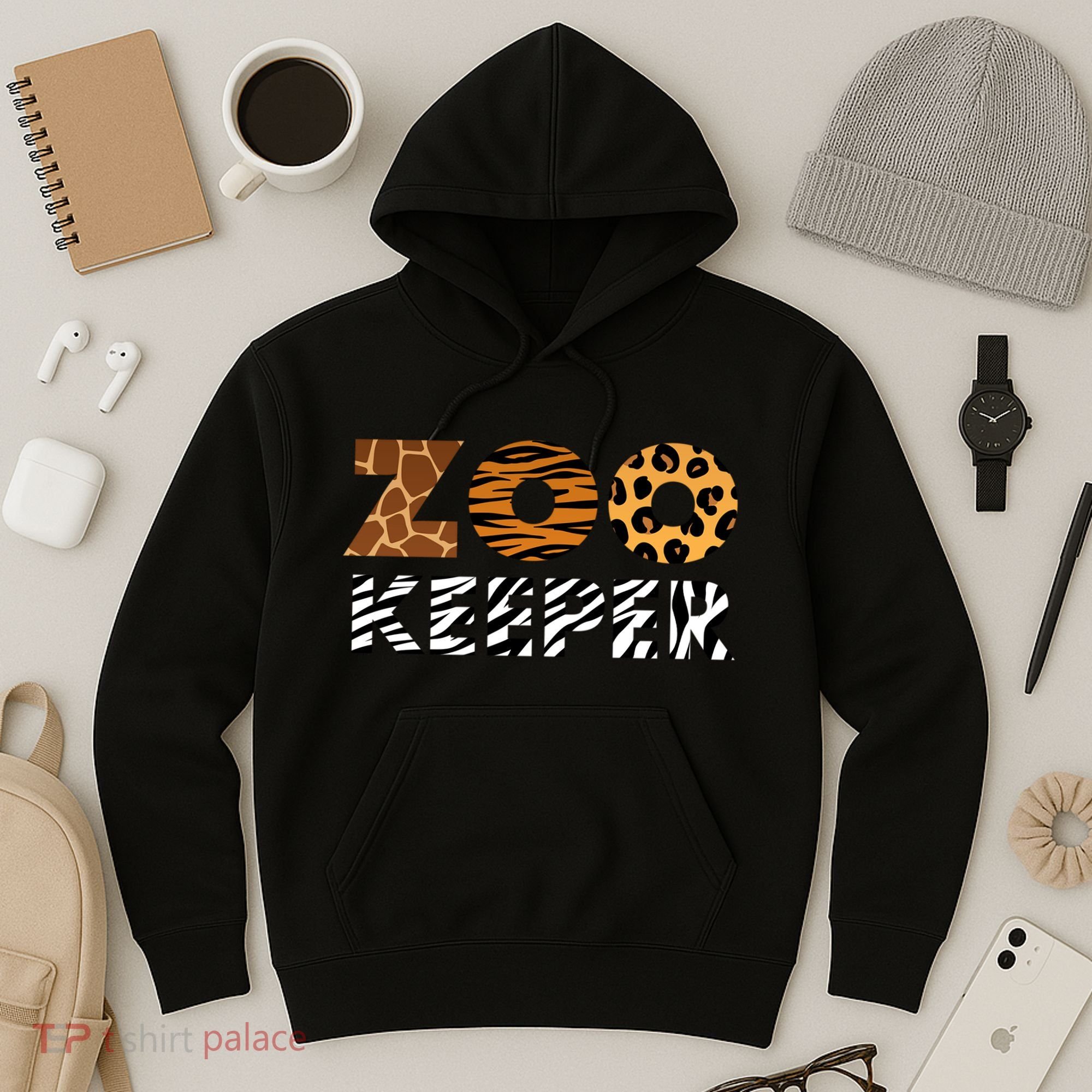 Cute Animal Lover Zoo Keeper Gift Hoodie