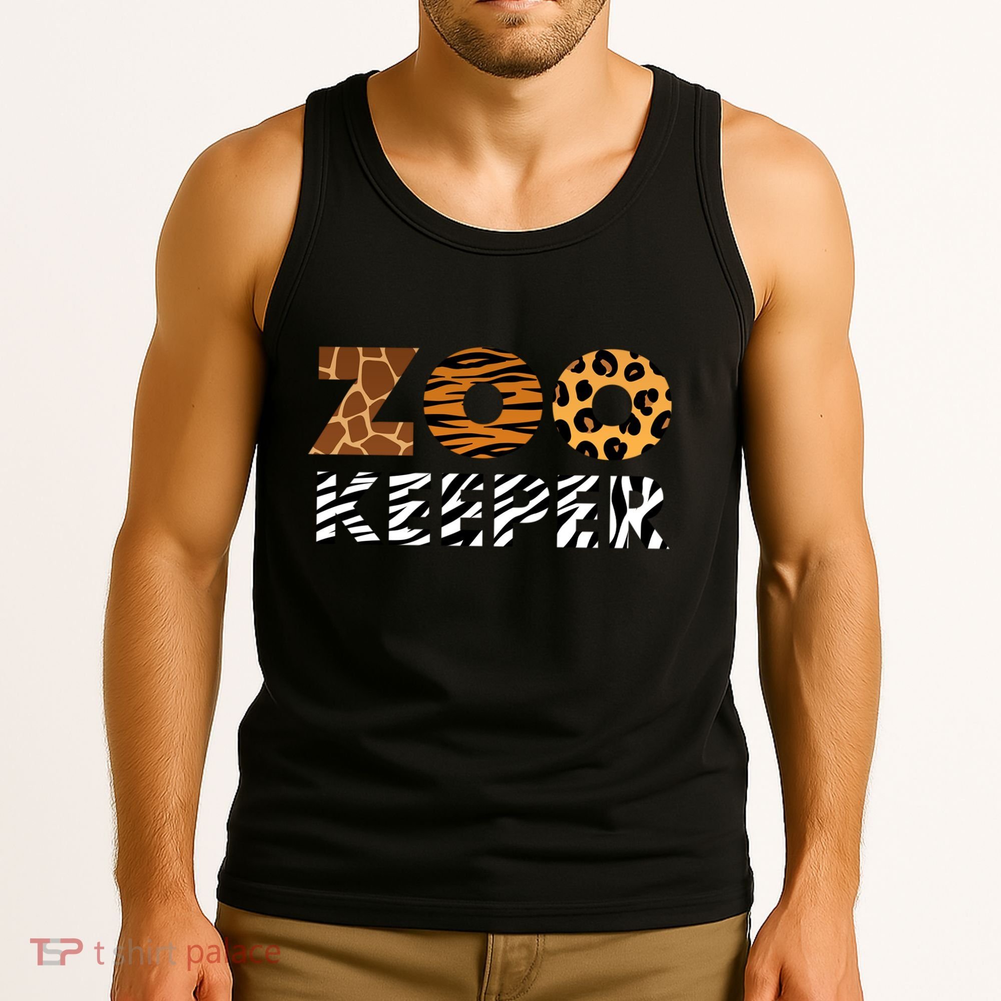 Cute Animal Lover Zoo Keeper Gift Tank Top