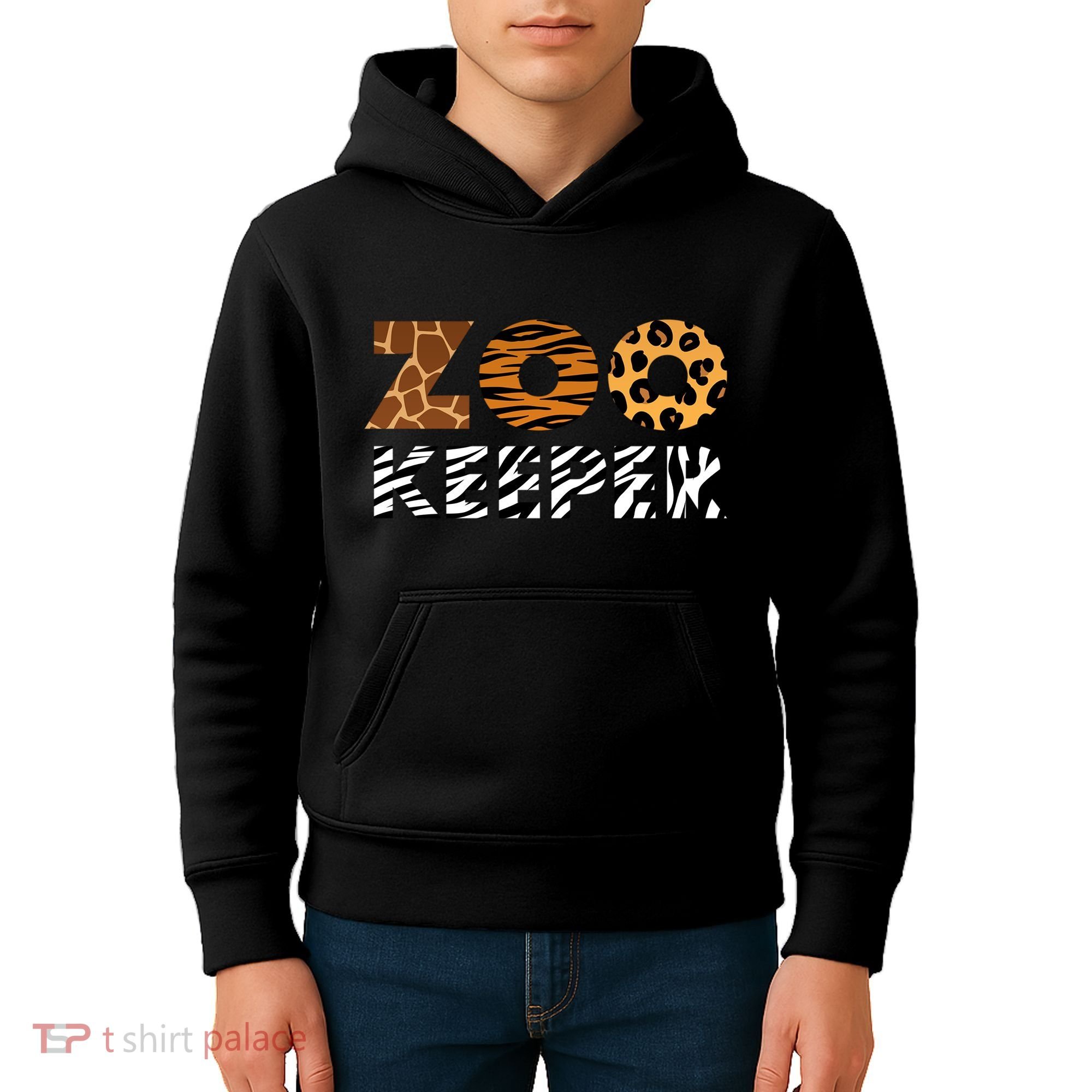 Cute Animal Lover Zoo Keeper Gift Kids Hoodie