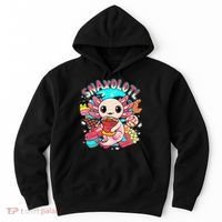 Cute Axolotl Lover Snaxolotl Food Sweets Hoodie thumb 0