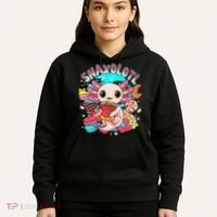 Cute Axolotl Lover Snaxolotl Food Sweets Hoodie thumb 5