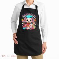 Cute Axolotl Lover Snaxolotl Food Sweets Apron thumb 2