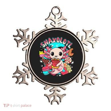 Cute Axolotl Lover Snaxolotl Food Sweets Ornament