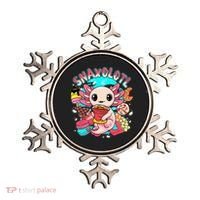 Cute Axolotl Lover Snaxolotl Food Sweets Ornament thumb 0