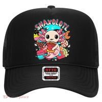 Cute Axolotl Lover Snaxolotl Food Sweets Hat thumb 0