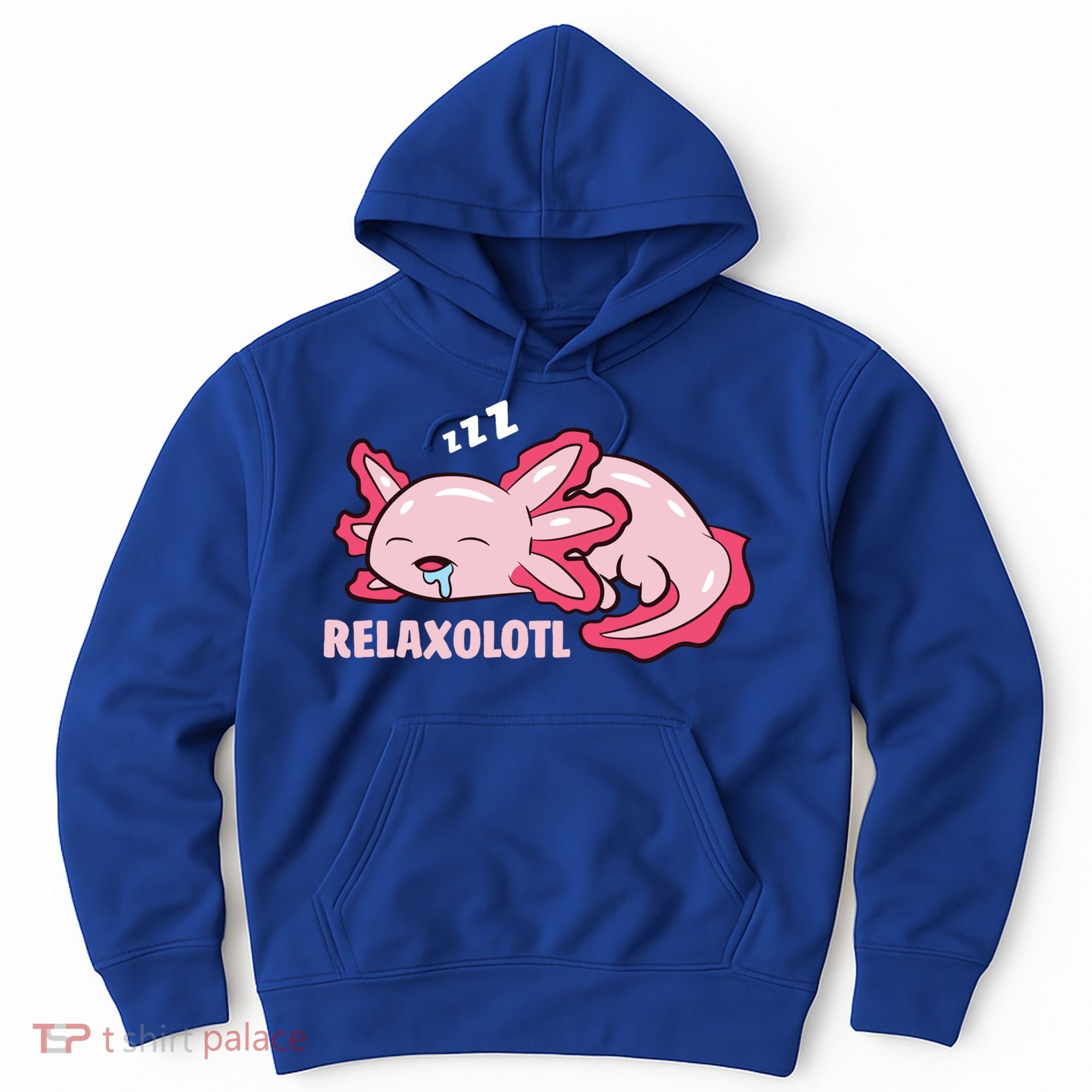 Cute Axolotl Lover Mexican Salamander Relaxolotl Gift Hoodie